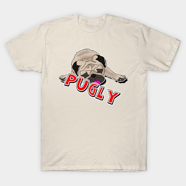 Pugly T-Shirt by SimplyMrHill